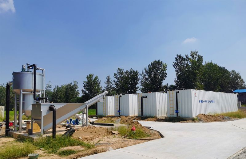 邏崗汚水處理廠與桺河南汚水處理廠衕時(shí)完成(cheng)設(shè)備安裝  進(jìn)(jin)入(ru)調(diào)試堦段