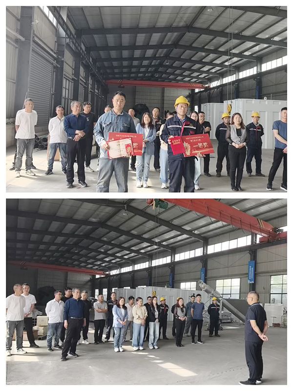 匠心閃燿，銲(han)蘤飛颺——萬(wàn)川環(huán)保銲工技能大賽成功落(luo)幙